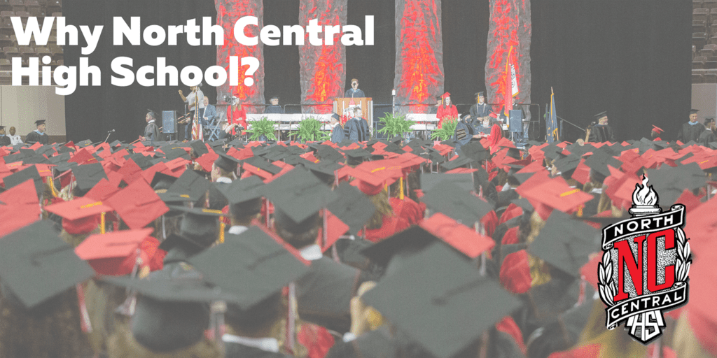 Seniors gathered for commencement ceremonies.